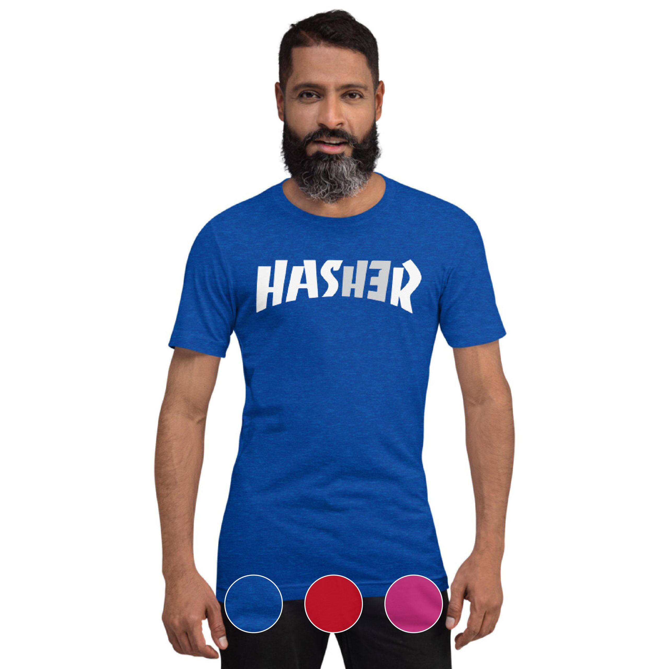 HASH3R-tee-multi HASH3R Unisex T-shirts