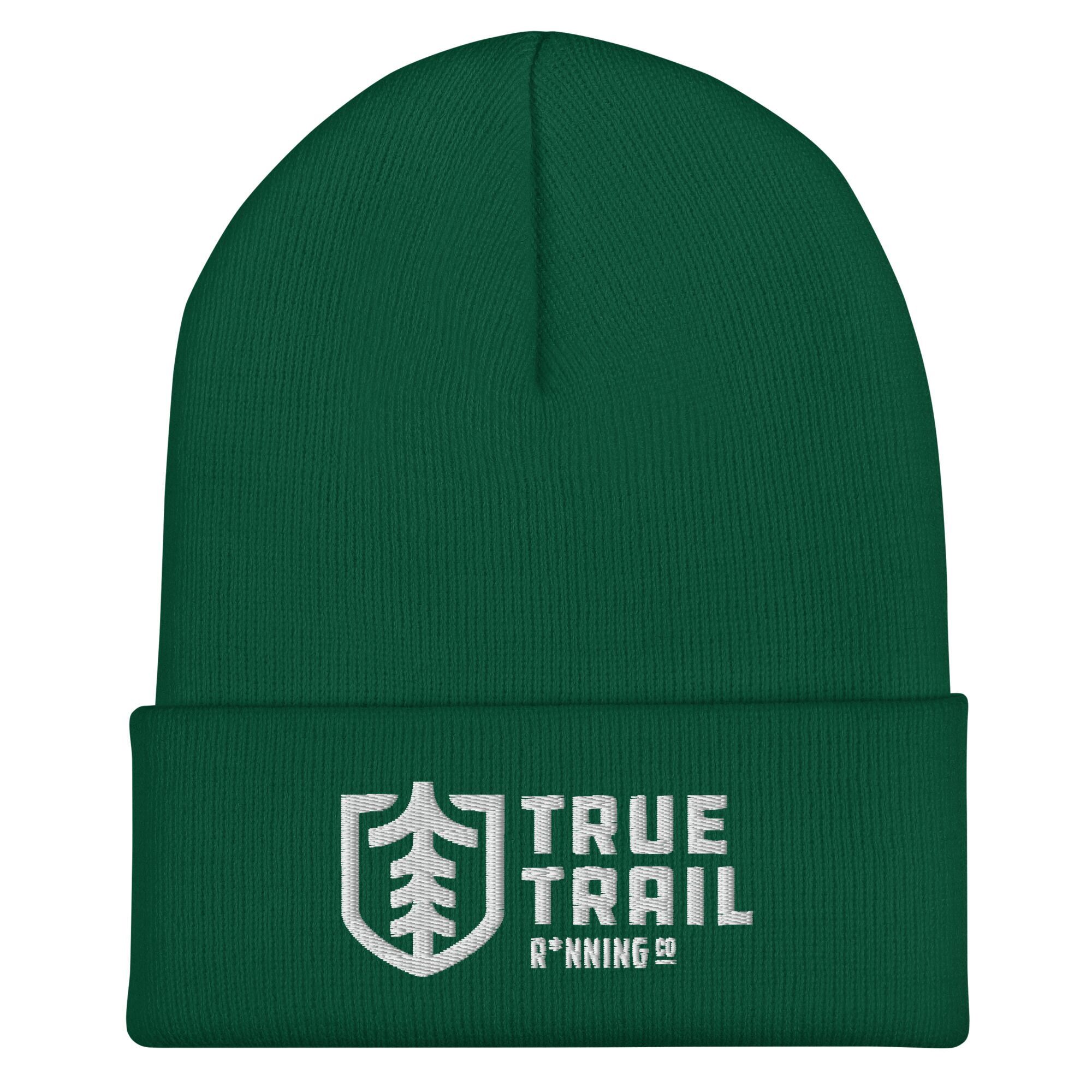 cuffed-beanie-spruce-front-67c8a266b5f0c.jpg True Trail Running Co Cuffed Beanie